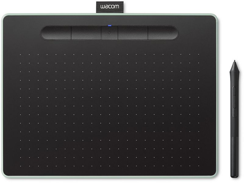 Wacom graafikalaud Intuos M Bluetooth pistaatsiaroheline