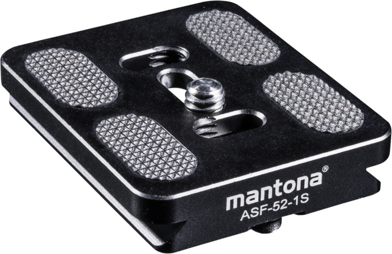 Mantona kiirkinnitusadapter Fortress ASF-52-1S Quick Release Plate