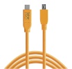 Tether Tools USB-C to 2.0 Mini B 5-Pin 4,60m oranž