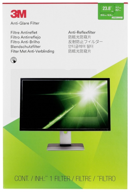 3m kaitsekile AG238W9B Blendschutzfilter for LCD Widescreen Monitor 23,8