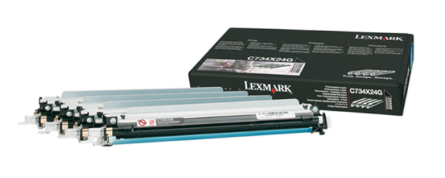 Lexmark C734X24G Photoconductor Unit, 4-Pack