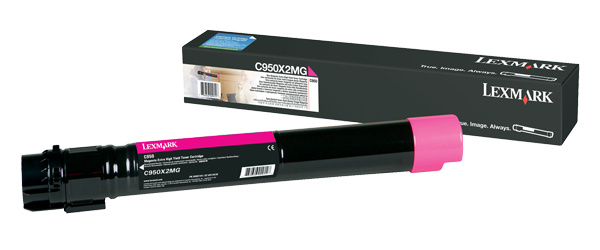 Lexmark tooner C950X2MG  Extra High Yield magneta