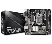 ASRock emaplaat H310M-HDV Intel LGA1151 DDR4 mATX, 90-MXB6Z0-A0UAYZ