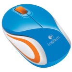 Logitech hiir Wireless Mini Mouse M187 sinine