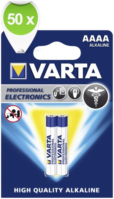 Varta patarei 50x2 Professional AAAA VPE Outer Box