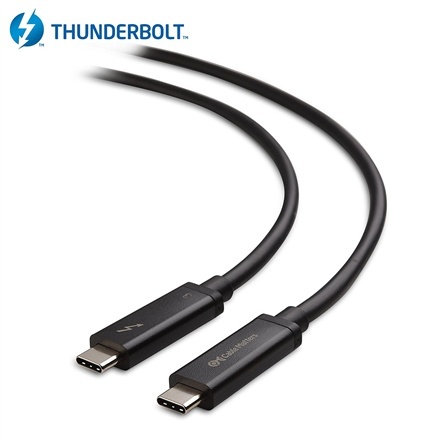 Lenovo 4Z50P35645 Thunderbolt 3 40G 5A Active Cable Cable, must, 1 m