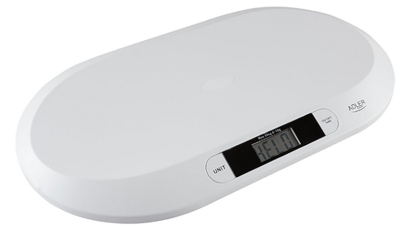 Adler vannitoakaal AD 8139 Baby Scale, valge