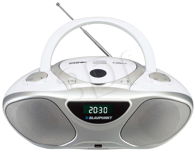 Blaupunkt raadio BB14WH (CD MP3 USB valge)