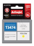 Activejet tindikassett AE-34YNX (Epson, T3474 supreme 14ml yellow)
