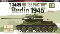 Academy liimitav mudel T-34/85 No.183 Factory Berlin 1945