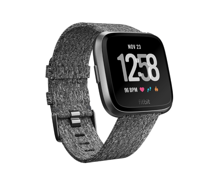 Fitbit pulsikell Versa Special Edition Charcoal Woven, S/L