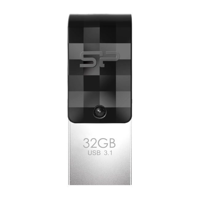 Silicon Power mälupulk USB-Stick 32GB USB 3.1 + USB-C C31, must