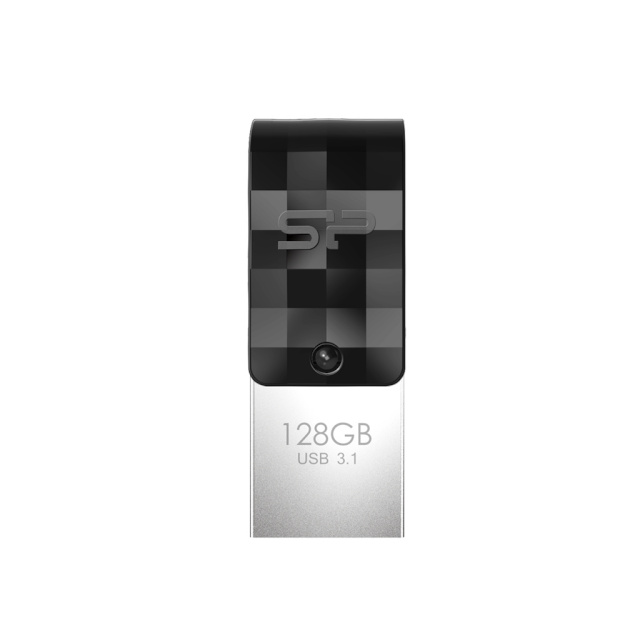 Silicon Power mälupulk USB Stick 128GB USB 3.1 + USB-C C31, must