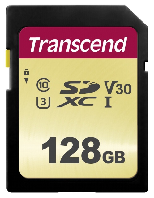 Transcend mälukaart SDXC 500S 128GB Class 10 UHS-I U3 V30
