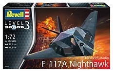 Revell liimitav mudel F-117 Stealth Fighter