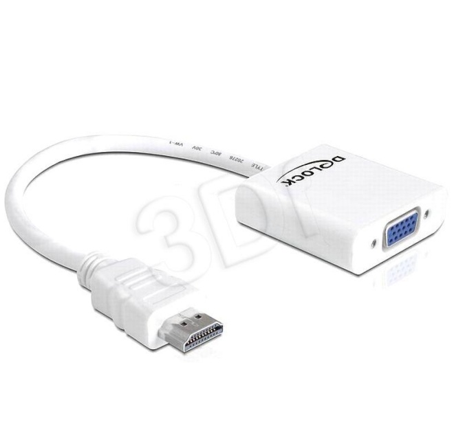 Delock adapter video HDMI - VGA M-F