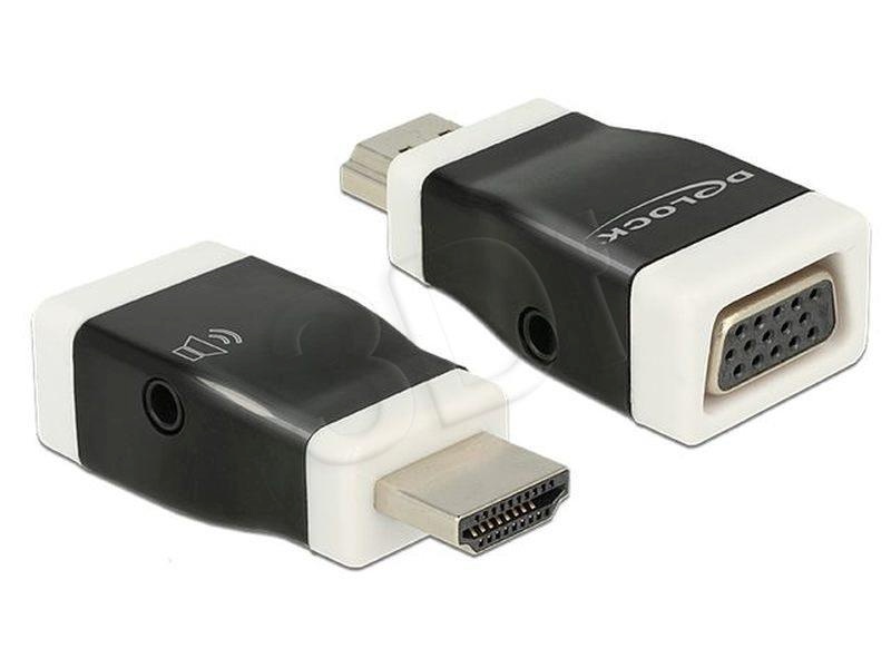 Delock adapter HDMI - VGA + audio M-F