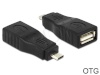 Delock adapter OTG micro USB - USB M-F