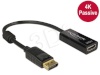 Delock adapter DISPLAYPORT(M) - HDMI(F) 4K Passive