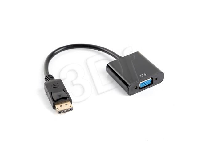 Lanberg adapter DISPLAYPORT 1.1 -> VGA 15PIN must