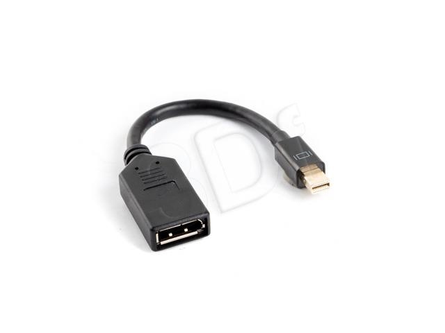 Lanberg adapter DISPLAYPORT MINI(M) -> DISPLAYPORT (F) 10CM must