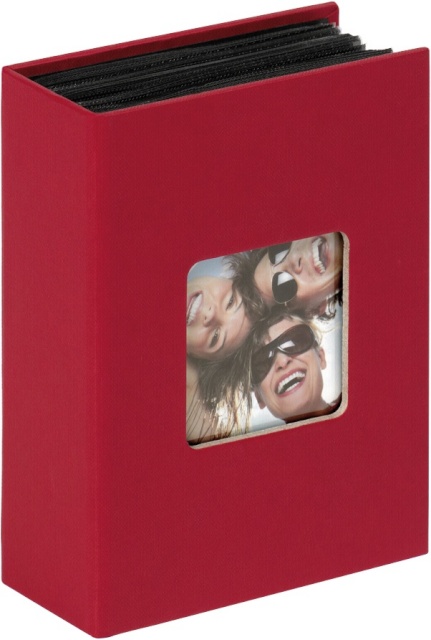 Walther fotoalbum Fun punane 10x15 Mini Album for 100 fotot MA357R