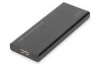 Digitus kettaboks External SSD Enclosure M2 (NGFF) SATA III to USB 3.0, aluminum, must