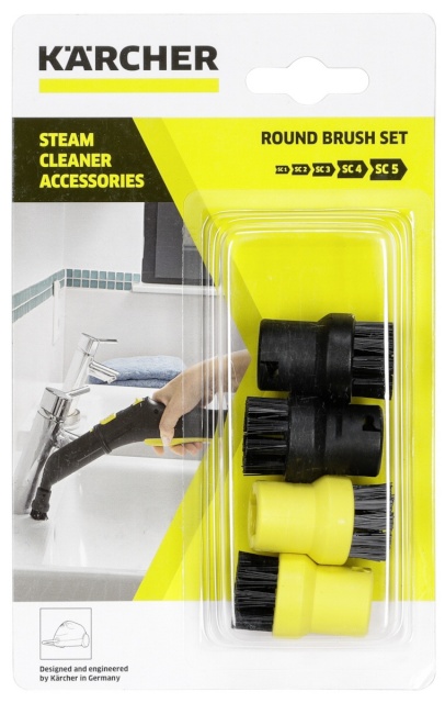 Kärcher otsikute komplekt 2.863-264.0 Brush Set, kollane/must