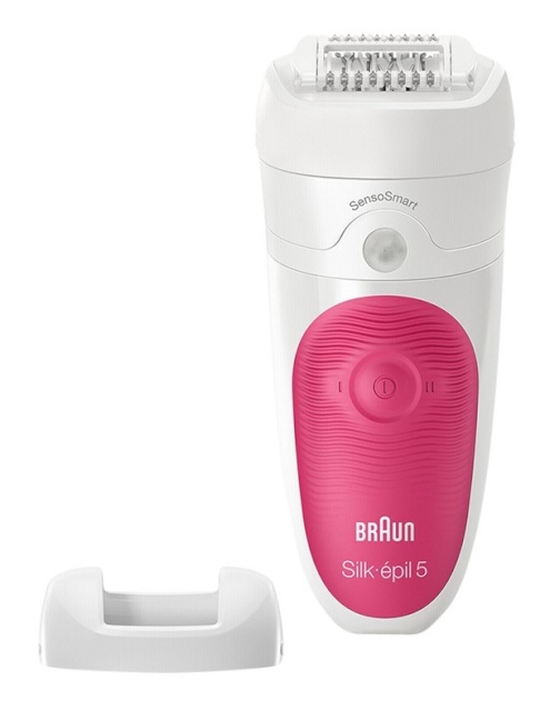 Braun epilaator Silk-épil SE5500 Epilator, valge/roosa