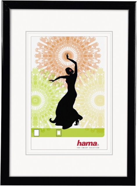 Hama pildiraam Madrid must 21x29,7 Kunststoff DIN A4 66692