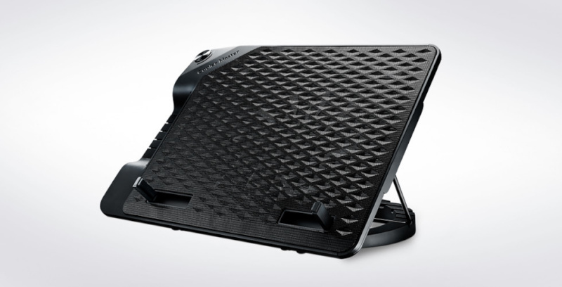 Cooler Master Notebook cooler ERGOSTAND III R9-NBS-E32K-GP Black, 385x280x46.7-225.5 mm
