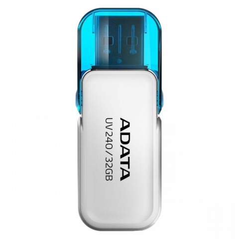 ADATA mälupulk UV240 32GB USB2.0, valge