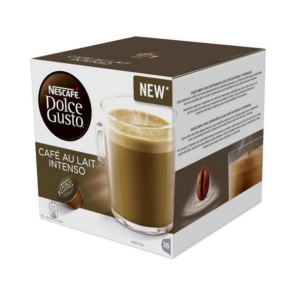 Nescafe kohvikapslid Dolce Gusto Cafe Au Lait Intenso, 16tk