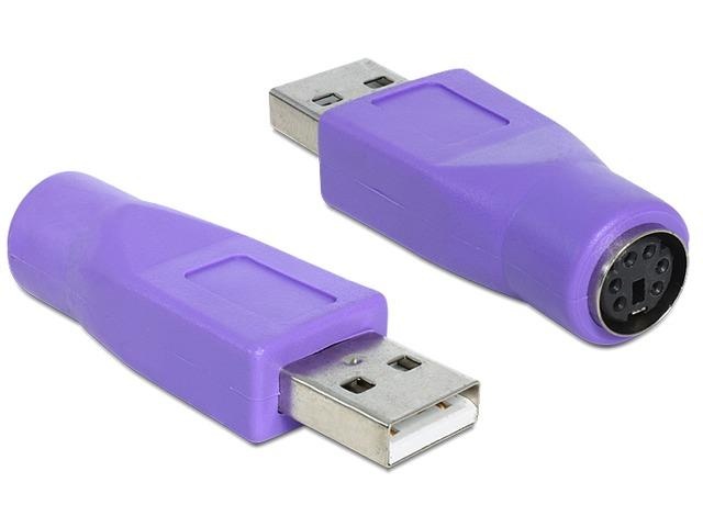 Delock adapter USB (M) -> PS/2 (F)