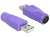 Delock adapter USB (M) -> PS/2 (F)