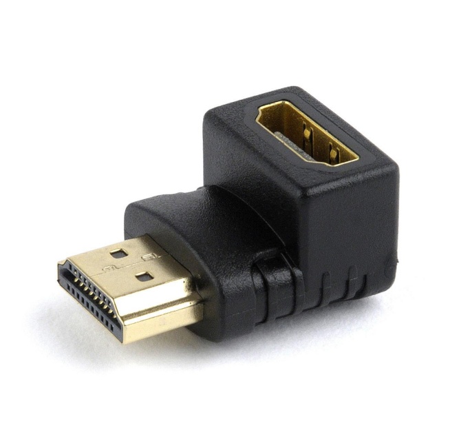 Gembird adapter HDMI KĄTOWY 90° MĘSKO-ŻEŃSKI