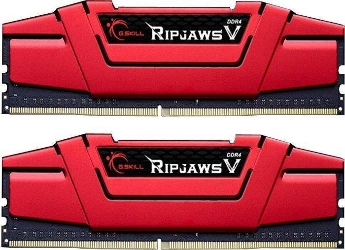 G.Skill mälu Memory DDR4 32GB (2x16GB) RipjawsV 3600MHz CL19 XMP2 Red