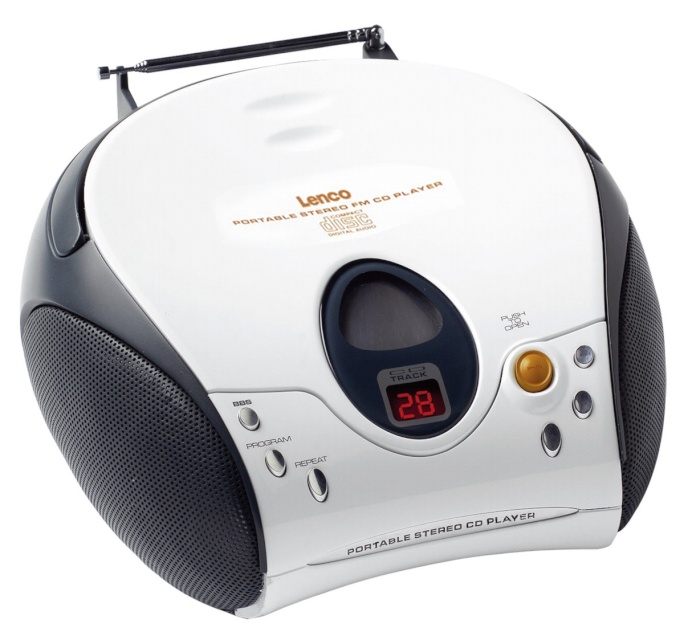 Lenco magnetoola SCD-24 valge