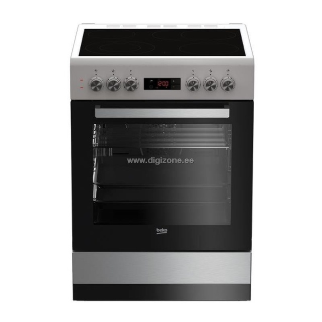 Beko keraamiline pliit FSM67320GXS 60cm roostevaba