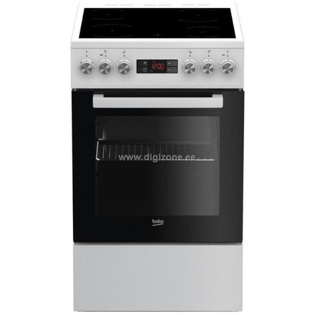 Beko keraamiline pliit FSM57300GW 50cm