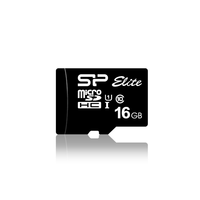 Silicon Power mälukaart microSDHC 16GB Elite + adapter