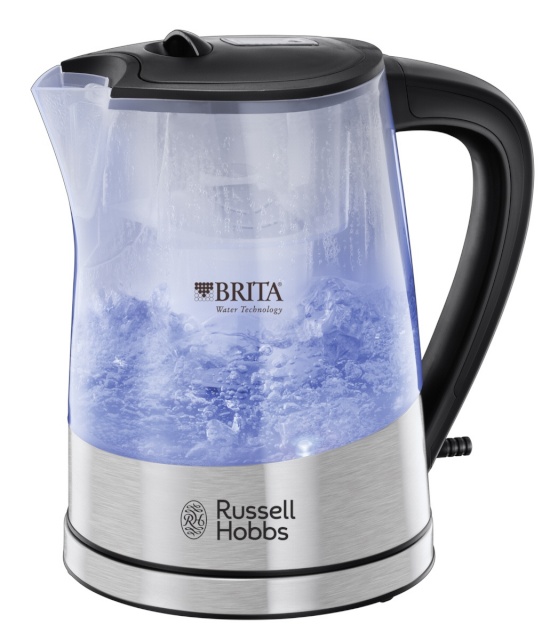 Russell Hobbs veekeetja Purity 22850-70, klaas, hall