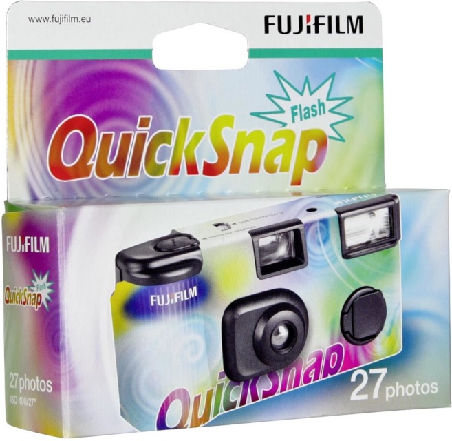 Fujifilm ühekordne kaamera Quicksnap 400/27 Flash