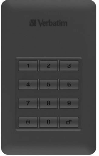 Verbatim kõvaketas Store & Go G1 2.5inch 2TB USB 3.0.1 must Secure Portable