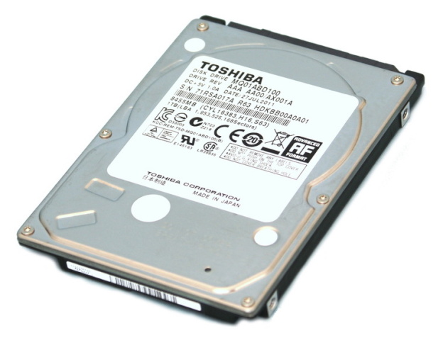 Toshiba kõvaketas MQ01ABD100 2.5" 1TB SATA2 5400rmp 8MB