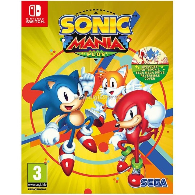 Nintendo Switch mäng Sonic Mania Plus