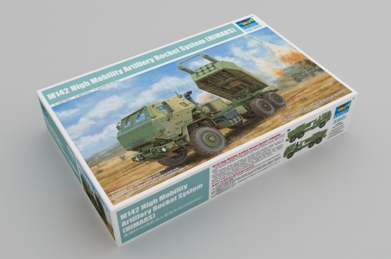 Trumpeter liimitav mudel M142 High Mobility Artillery Rocket System (HIMARS) 01041