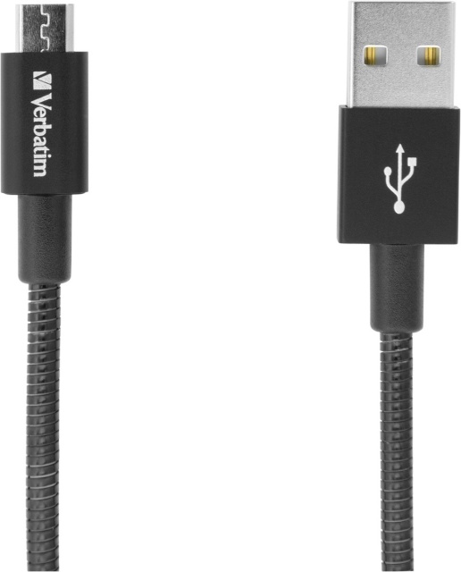 Verbatim laadimiskaabel microUSB cable Sync & Charge 100cm must