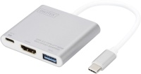 Digitus usb-jagaja USB 3.0 Typ C HDMI Multiport Adapter