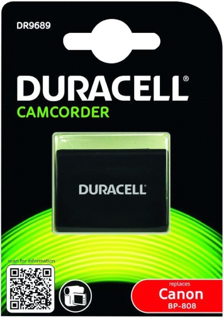 Duracell aku 890mAh for BP-808